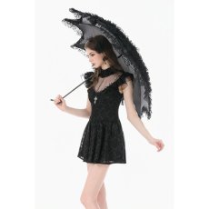 画像11: Dark Sacred Lace High-Neck Gothic Dress / ワンピース【DARK IN LOVE】 (11)