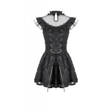 画像3: Dark Sacred Lace High-Neck Gothic Dress / ワンピース【DARK IN LOVE】 (3)