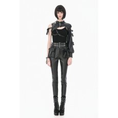 画像7: Leather Corset with Side Pouches / ウエストベルト【DARK IN LOVE】 (7)