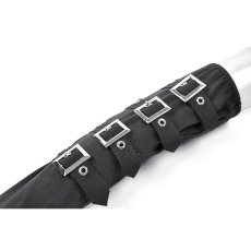 画像9: Multi-Buckle Eyelet Strap Elasticated Gloves / グローブ【DARK IN LOVE】 (9)