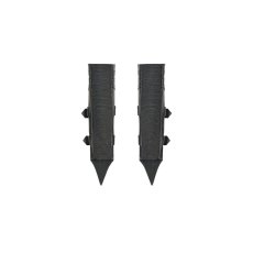 画像3: Matte Leather Buckled Riveted Gauntlets / グローブ【DARK IN LOVE】 (3)