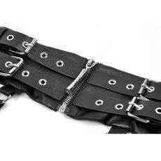 画像12: Leather Corset with Side Pouches / ウエストベルト【DARK IN LOVE】 (12)