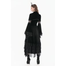 画像11: Velvet Shrug Lace-Spliced Flare Sleeve Bolero / ボレロ【DARK IN LOVE】 (11)
