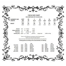 画像13: Double-Buckle Lace-up Asymmetrical Corset Belt / コルセット【DARK IN LOVE】 (13)