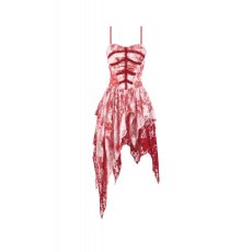 画像2: Bloody Romance - Gothic Asymmetric Tiered Dress / ワンピース【DARK IN LOVE】 (2)