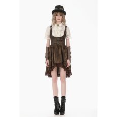 画像7: Victorian Lace Patchwork Puff Sleeve Slim Blouse / WHITE / トップス【DARK IN LOVE】 (7)