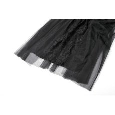 画像12: Dark Rite Gothic Lace and Mesh Long Dress / ワンピース【DARK IN LOVE】 (12)