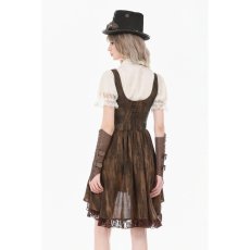 画像8: Victorian Lace Patchwork Puff Sleeve Slim Blouse / WHITE / トップス【DARK IN LOVE】 (8)