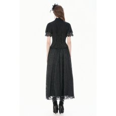 画像9: Vintage Lolita Blouse / BLACK / トップス【DARK IN LOVE】 (9)