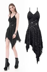画像1: Post-Apocalyptic Black Dress / ワンピース【DARK IN LOVE】 (1)