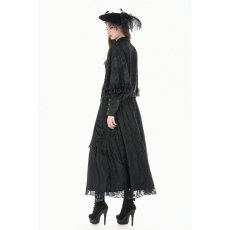 画像9: Gothic Victorian Blouse with Rose Jacquard / トップス【DARK IN LOVE】 (9)