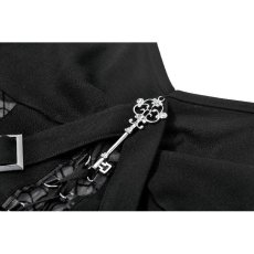 画像13: Key to Night - Gothic Punk Cami Top / トップス【DARK IN LOVE】 (13)