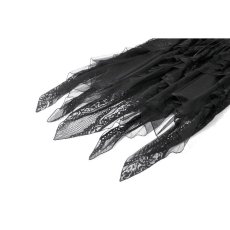 画像12: Shadow Mist Layered Mesh Long Skirt / スカート【DARK IN LOVE】 (12)