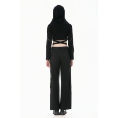 画像11: Urban Mobility Cross-Zip Wide-Leg Cargo Pants / パンツ【DARK IN LOVE】 (11)