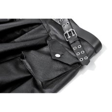 画像13: Punk Double Belt Pleated Skirt / スカート【DARK IN LOVE】 (13)