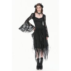 画像6: Shadow Mist Layered Mesh Long Skirt / スカート【DARK IN LOVE】 (6)
