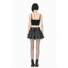 画像9: Punk Double Belt Pleated Skirt / スカート【DARK IN LOVE】 (9)