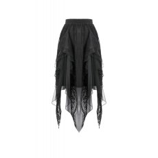 画像3: Shadow Mist Layered Mesh Long Skirt / スカート【DARK IN LOVE】 (3)