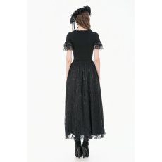 画像8: Lace Embroidery Panel Fitted Top / トップス【DARK IN LOVE】 (8)