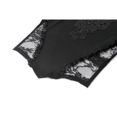 画像10: Lace Embroidery Panel Fitted Top / トップス【DARK IN LOVE】 (10)