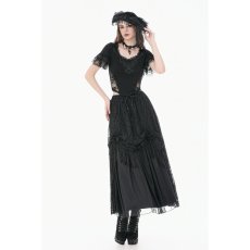 画像6: Lace Embroidery Panel Fitted Top / トップス【DARK IN LOVE】 (6)