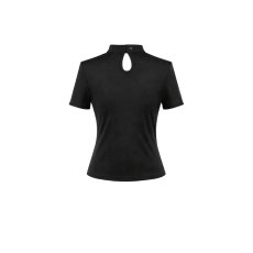画像3: Sheer Spiderweb Mesh Short Sleeve Top / トップス【DARK IN LOVE】 (3)