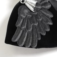 画像10: Bat Cross Bowknot Hairpin / ヘアピン / ブローチ【Devil Fashion】 (10)