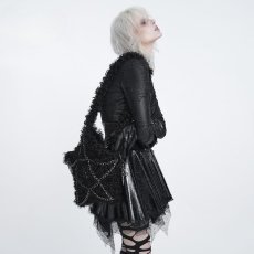 画像4: Plush Pentacle Chained Crossbody Bag / ショルダーバッグ【Devil Fashion】 (4)