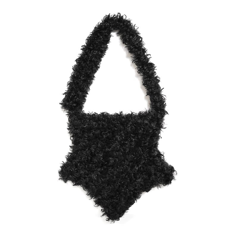 Plush Pentacle Chained Crossbody Bag / ショルダーバッグ【Devil