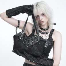 画像1: Rivet Bat Tote Bag / ハンドバッグ【Devil Fashion】 (1)
