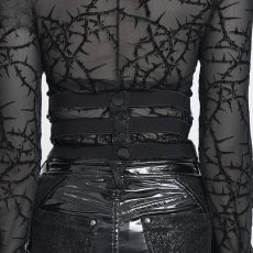 画像4: Spiked Evil Eyes Girdle / ウエストベルト【Devil Fashion】 (4)
