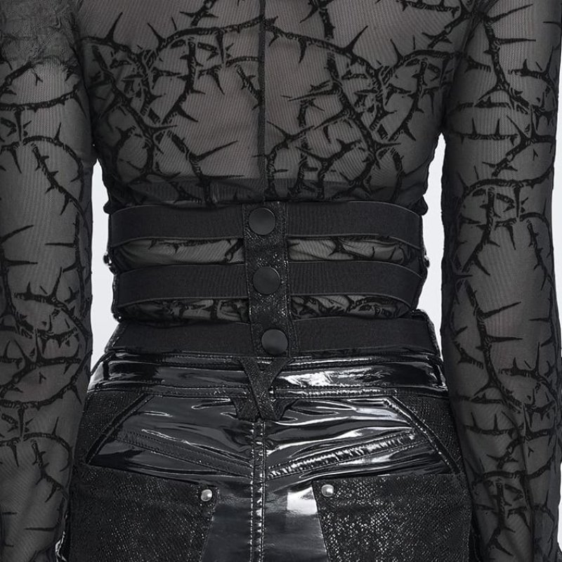 Spiked Evil Eyes Girdle / ウエストベルト【Devil Fashion】 | Spider