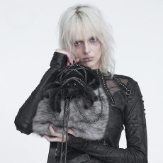 画像4: Spider / GRAY / ぬいぐるみバッグ【Devil Fashion】 (4)