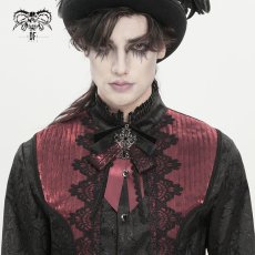 画像3: Gothic ribbon bow tie / ブローチ【Devil Fashion】 (3)