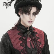 画像6: Gothic ribbon bow tie / ブローチ【Devil Fashion】 (6)