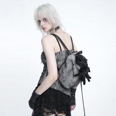 画像3: Spider / GRAY / ぬいぐるみバッグ【Devil Fashion】 (3)