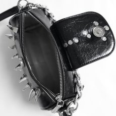 画像12: Calf Horn Leather Bag / ハンドバッグ【Devil Fashion】 (12)