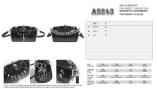 画像13: Calf Horn Leather Bag / ハンドバッグ【Devil Fashion】 (13)