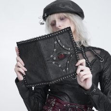 画像1: Evil Eye Lace-Trimmed Journal Cover / ブックカバー【Devil Fashion】 (1)