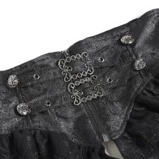 画像9: Ruffled Buckle Straps Lace-up Girdle / コルセットベルト【Devil Fashion】 (9)
