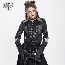 画像4: Calf Horn Leather Bag / ハンドバッグ【Devil Fashion】 (4)