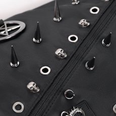 画像11: Punk-Studded Workwear style Crossbody Bag / ショルダーバッグ【Devil Fashion】 (11)