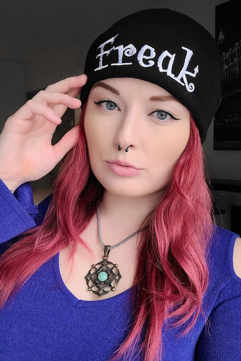画像2: Freak Beanie / ビーニー【VampireFreaks】 (2)