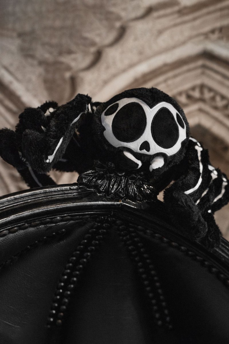 画像1: Nightcrawler Skeleton Spider Plush Toy / ぬいぐるみ【VampireFreaks】 (1)