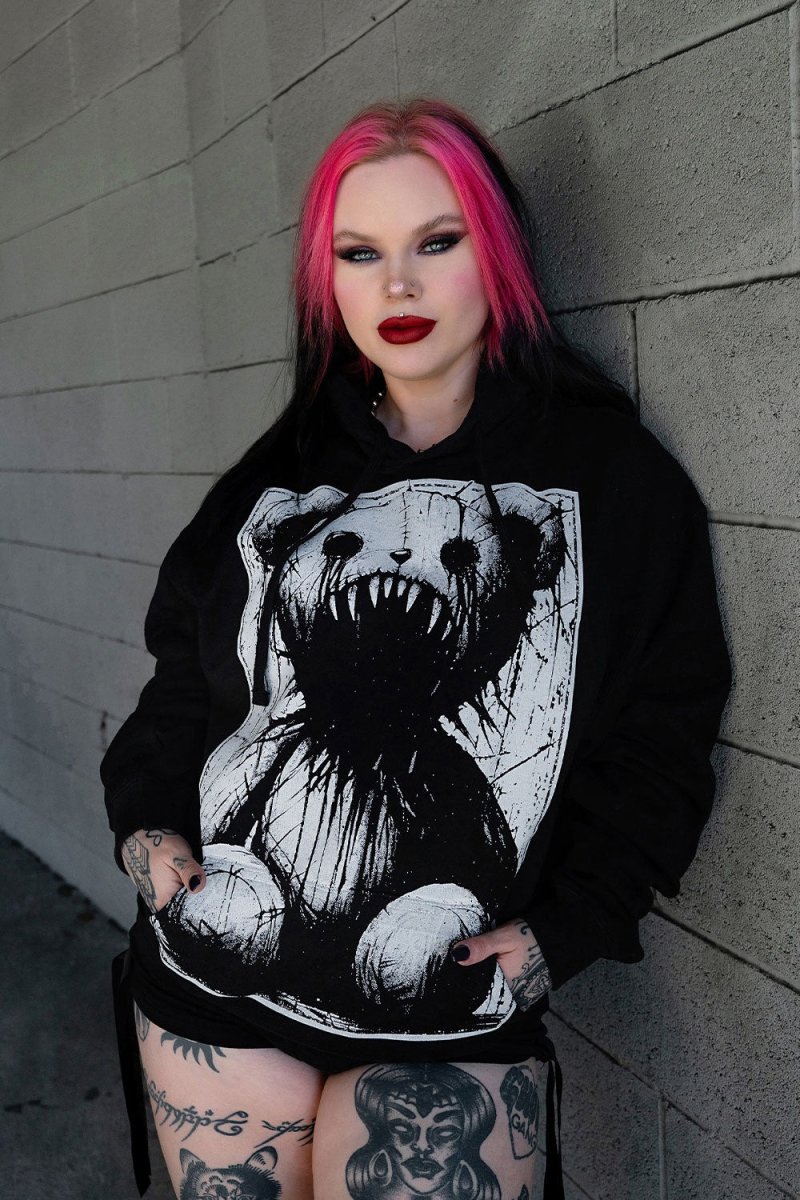 画像3: Dead Teddy Hoodie / パーカー【VampireFreaks】 (3)
