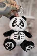 画像1: Death Metal Panda Plush Keychain / ぬいぐるみキーホルダー【VampireFreaks】 (1)