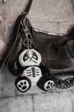 画像2: Death Metal Panda Plush Keychain / ぬいぐるみキーホルダー【VampireFreaks】 (2)