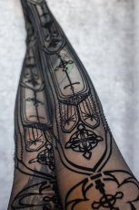 画像10: Gothic Cathedral / ニーハイストッキング【VampireFreaks】 (10)
