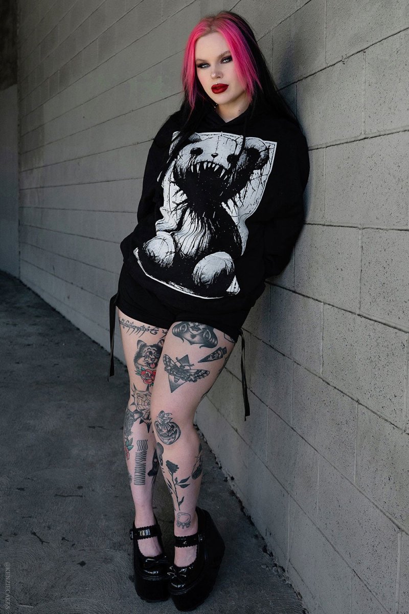 画像5: Dead Teddy Hoodie / パーカー【VampireFreaks】 (5)