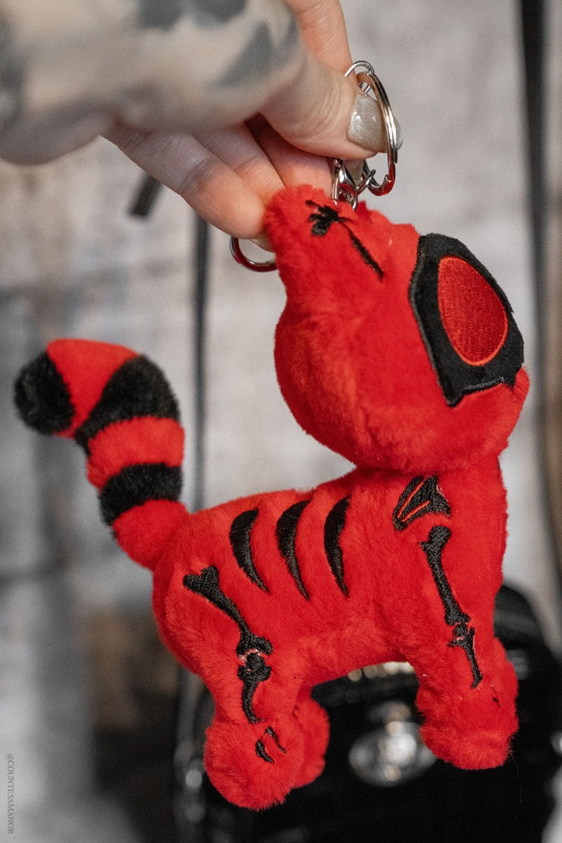 画像4: Murder Red Kitty / Limited Edition / ぬいぐるみキーホルダー【VampireFreaks】 (4)